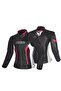 R-Tech Chaqueta Piel Tom Rider Lady Motorcycle Jacket L Size Gray / Pink - 2