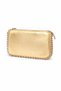 Women's Gold Bead Detailed Chain Strap Bag - 3