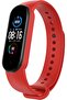 أساور معصم بديلة قابلة للتعديل مصنوعة من السيليكون الناعم لسوار Mi Band 3/4