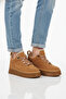 Walyway 2613 Fleece Non-Slip Lace-Up Tan Women's Boots - 2