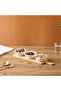 3PCS Round Porcelain Bowl Set with Bamboo Stand – 13cm White New Bone China Serving Bowls - 4