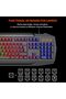 MEETION 4in1 Colorful Backlit Wired Keyboard Mouse Headphone Mouse Pad Gaming Kit MT490, Bundle Set - 5
