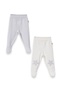 100% Organic Cotton, Baby Pants with Booties, Newborn Bottoms, Baby and Newborn Series, Baby Boy