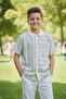 Two-Piece Set of Shirt and Pants for Ages 9-14 - 2
