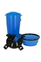 2-in-1 Portable Food and Water Bottle – Travel Container for Dogs & Cats with Container - 8