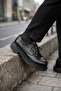 Sante Black Men's Leather Shoes - 3