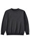 Men's Large Size Anthracite Crew Neck Knitwear Sweater 5Xl-6Xl-7Xl-8Xl - 5