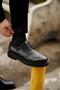 3131-21 Black Men's Leather Shoes - 6