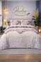 Duvet Cover Set with Fitted Sheet Double Cotton Soft Texture and Comfortable suitable for 4 seasons