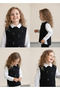 Cotton Four Seasons Hole Detailed Crew Neck Girls' Sweater - 5
