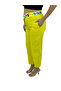 Plus Size Mom Belted High Waist Women's Pants - 5