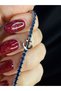 Men's Steel Bracelet - Anchor Sailor Sweden Luxury Design with Blue Stone, for Lover, Spouse, Father - 3