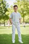 Two-Piece Set of Shirt and Pants for Ages 9-14