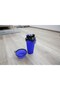 2-in-1 Portable Food and Water Bottle – Travel Container for Dogs & Cats with Container - 4