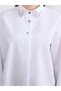 White Petite Stone Women's Shirt - 4