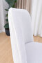 Chair Cover-Large Oval Lycra Sand Pattern Chair Cover Washable Elastic Kitchen Chair Cover - 4