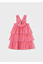 Girl's Ruffled Cotton Dress - 2