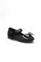 Girl's Ballerina Ballet Shoes with Black Stone Bow and Helmet, Kumsim - 3