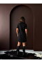 Droplu Suede Dress - Black |   Vmf2039 - Black - 6