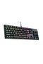 لوحة مفاتيح ميكانيكية للألعاب باللون الأسود من نوع IKG-440T تركية USB Empousa Blue Switch - 2