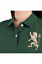Women’s Slim Fit Embroidered 3D Lion Polo - 3