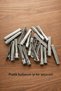 Metal Aluminum Hair Clips - Hairdresser Clips, Hairpins, Makeup Hair Holders 20 Pieces Small Size - 2