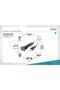 محول DA-70156 USB2.0A(E)=>D-Sub9(E) + 20 سم (مُضمن) - 8