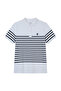 Men’s Cotton Slim Fit Stripe Polo - 3