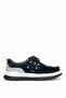 K1339 Hawaii Men's Memory Foam Casual Shoes Navy Blue