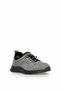 Elit 26Yslcmf01N Men's Genuine Nubuck Leather Casual Shoes Gray - 2