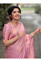 Pink Lichi Silk Saree - MAF3034 | Pink - 3