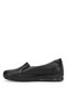 Elit 26Yslcly02C Women's Genuine Leather Casual Shoes Black - 3