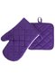 Oven Mitt & Kitchen Napkin with Patterned - 2pcs - 2