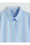 Ozmarka New Season Crew Neck Striped Girls' Dress and Undershirt - 7