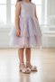 Elit Ob-F-640-26Y Filet Girls' Evening Dress Shoes Purple