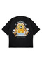 Unisex Oversize Casablanca Muzik Melek Printed Boxy Fit Thick Fabric (240Gsm) T-Shirt - 2
