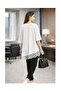 Stylish Satin and Lace Detailed Blouse - 2