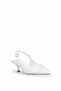 Elit Pm439 K3091 Women's Classic Heeled Shoes White - 2