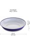 Sanaliving plastic tableware set - Purple - 6