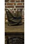 Melo Metal Strap Detailed Women's Shoulder Bag Brown
