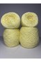 Lemon Yellow Fine 100% Organic Cotton Yarn (Summer, Seasonal) Knitting Yarn 200Gr - 2