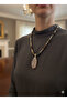 Onyx & Pink Quartz Natural Stone Handmade Necklace - 2