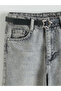 Mixed wide leg fit girl's jean pants - 2