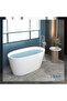 Floor Mount Bathtub Faucet Freestanding Tub Filler Standing High Flow Shower Faucets Shower M - 8