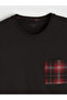 Giyçık Store Den Bordo Standard Fit Plaid Printed Men's Pajama Set - 7