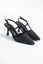 Glamour Women's Mesh Stone Embroidered Pointed Toe Evening Dress Thin Heeled Shoes