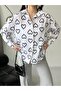 Women's Heart Patterned Terikoton Shirt - 2