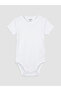 M&B Collection Mavi Patterned Male Baby Short Sleeve Snap Closure Body 3-Pack - 4