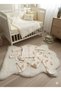 Newborn 100% Cotton 5-Piece Baby Set – Long Sleeve Top, Bottom, Hat, Gloves and Bib - 2