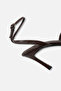 Dai̇sy Brown Ankle Strap High Heel Shoes A025-K101 - 6